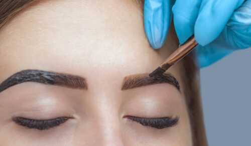Stilizare sprâncene Henna + pensat formă