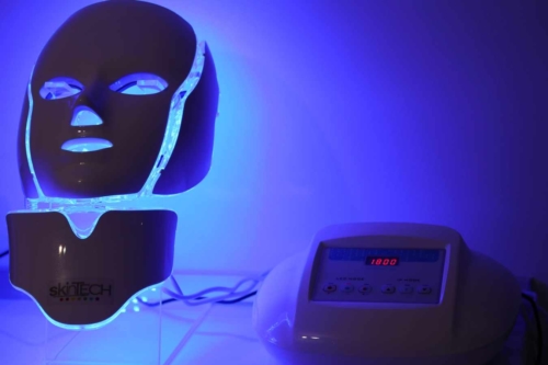 Mască Skin Tech led + infrared